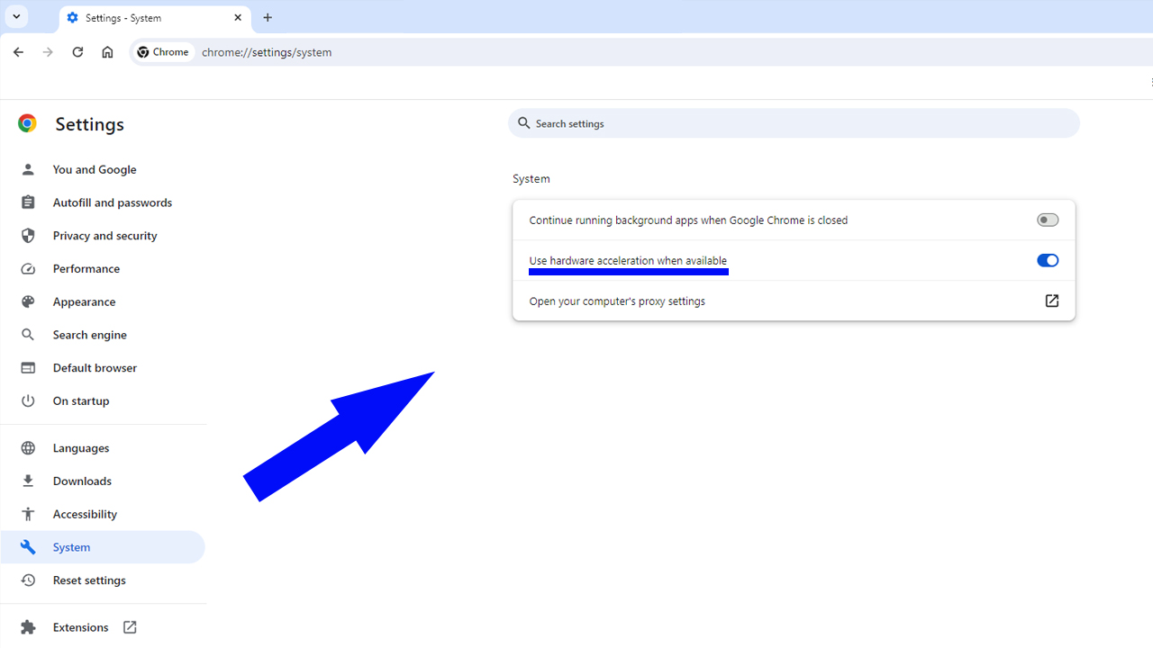 How to make Google Chrome Fast